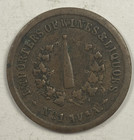 1863 V  Benner   Ch Bendinger Civil War Merchant Token  Liquors 