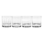  Cheers Double Old Fashioned Glass  12 75-ounce  Set Of 4 