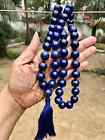 14 Mm Rnd 54 1 Beads Original Aaa Lapis Lazuli Jaap Rosary  Japa Mala Energized