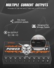 Strich Sps-40b Effect Pedal Power Supply 10 Isolated Outputs Dc Built-in Battery