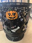 2025 Bath   Body Works Witch Halloween 3-wick Candle Holder Pedestal Metal
