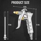 Air Blow Gun Kit  Professional 2-way Connection Air Nozzle Blow Gun With Rubber