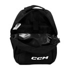 Ccm Hockey Team Backpack Black 18  - Btmbp18