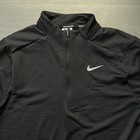 New Nike Element Therma-fit Repel 1 2 Zip Black Running Top Mens Size Fz1149-010