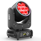 Rgbw 490w Led Zoom Stage Lighting Wash Moving Head Dj Disco Party Dmx Beam Light