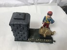 Vintage Cast Iron Artillery Mechanical Coin Bank Union Soldier