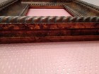 Ornate Heavy Thick Gilded Wood Carved Picture Frame 15x16 5  8x10  Apprx