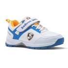 Sg Century 6 0 Rubber Spikes Cricket Shoes 8 Wide White royal Blue orange