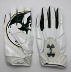 Under Armour Ncaa Team Highlight Le - White Xl Men   s Football Gloves Colorado St