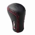 Trd Leather Shift Knob 5-speed Mt Red Stitch Gr Genuine New Jdm Toyota