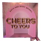 Bath   Body Works Box Gift Set 3 Pcs Champagne Toast Mist Body Lotion Shower Gel