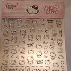 Sanrio Hello Kitty Nail Art Sticker Pink