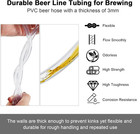 25 Feet -  Kegerator Beer Line 3 16 Beer Line Vinyl Tubing Keg Line