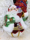 Radko Merrily Rolls Santa 7  Ornament 1015235 Nwt 2007 Rare