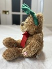 Hallmark Plush North Pole Reindeer Teddy Bear Stuffed Animal Christmas Holiday
