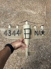 Restoration Hardware Baby   Child Metal Airplane Wall Decor Set Mag-1 X-511