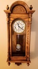 Sale  Howard Miller Westminster Wall Clock  612-462 Lovely Works  Vgc  See Video