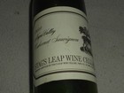 Vintage 1980 Napa Valley Cabernet Sauvignon Stags Leap Wine Cellars Wine Bottle