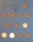 Canada Quarter Starter Collection 1917  925 Sterling  800 Silver Nickel