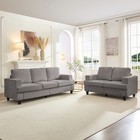 Living Room Sofa Set 3 Seater Couch And Armchair Sets chenille Sectional Sofa