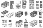 Shed Plans  10  X 16  Deluxe Modern Roof Style  d1016m  Material List Included