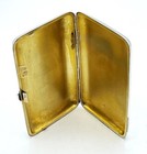 Sterling Silver Cigar Case Birmingham 1911 Engraved Initial B