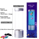 Bubble Fish Lamp  Led Aquarium Sensory Light  1ft Colorful Bubble Tube For Be   