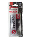 Velcro Industrial Strength Strong 4  X 2  Strips  2 Strips Black  90199  New