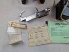 Vintage Ernst Leitz Wetzlar Microscope  310601 W case  3 Objectives
