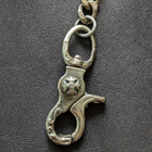 Solid Brass Stainless Steel  Wallet Chain Vintage Finish Handmade In Japan Zlsk
