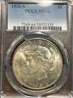 1926-s Peace Silver Dollar  1 Pcgs Mint State 64 Ms 64 Type 2  Low Relief