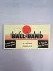 Ball-band Footwear R e  Keysar Warren Nh Advertising Vintage Paper Ink Blotter