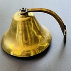 Vintage Perko Brass Nautical Fog Bell 5 75  Wall Mount Maritime
