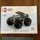 New Lego Set 60402 Monster Truck - City Off-road Driver Minifigure - No Box