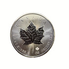 Royal Canadian Mint 2017 Canada Maple Leaf  5 1 Oz  9999 Silver Uncertified