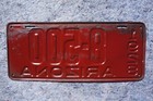 1928 Arizona License Plate - Original Paint