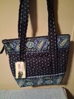 Vera Bradley Seaport Navy Purse Nwt