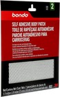 Bondo Self-adhesive Body Patch  For Large Rust-outs And Pack  Metallic 