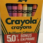 Vintage Crayola Crayons Brilliant Colours 24 Count Includes Dandelion Retired