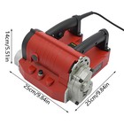 3500rpm Wall Planer Electric Wall Planing Machine Concrete Planing Shovel 4580w