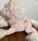 Animal Alley Unicorn Pink Star Toys R Us Floppy Plush 16 
