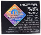 Mopar Stacked Logo 1-inch Enamel Lapel Pin  officially Licensed Product 