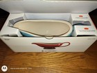 Le Creuset Stoneware 12 Oz 460 Ml Heritage Gravy Boat Caribbean Blue Nib
