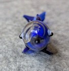 Mini Art Glass Dolphin Figurine