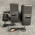 Bose Mediamate Computer Media Speakers Pair Black Tested Works Ac Adapter