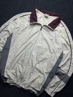 Vintage Nike Y2k Beige grey Nike Essential Track  jacket Men Size Xl