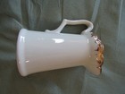 Statue Liberty Vintage Souvenir Pitcher Made Usa Porcelain Nyc Gift From France 