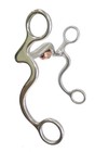 Aj Tack S Shank Low Port Roller Grazing Bit
