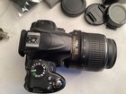 Nikon D3000 10 2mp Digital Slr Camera  W  18-55mm Vr Lens  extras Read