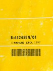 Fanuc Maintenance Manual Servo Motor B Series I o Link Option  B-65245en 01 1997